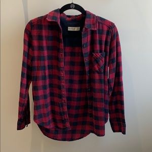 Abercrombie and Fitch Checkered Flannel